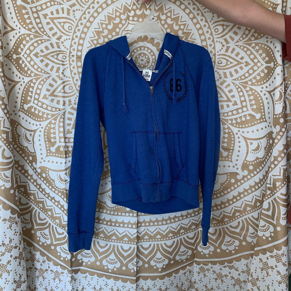 VS PINK zip up hoodie